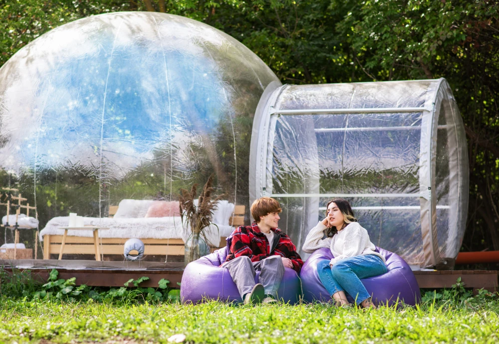 inflatable clear bubble tent