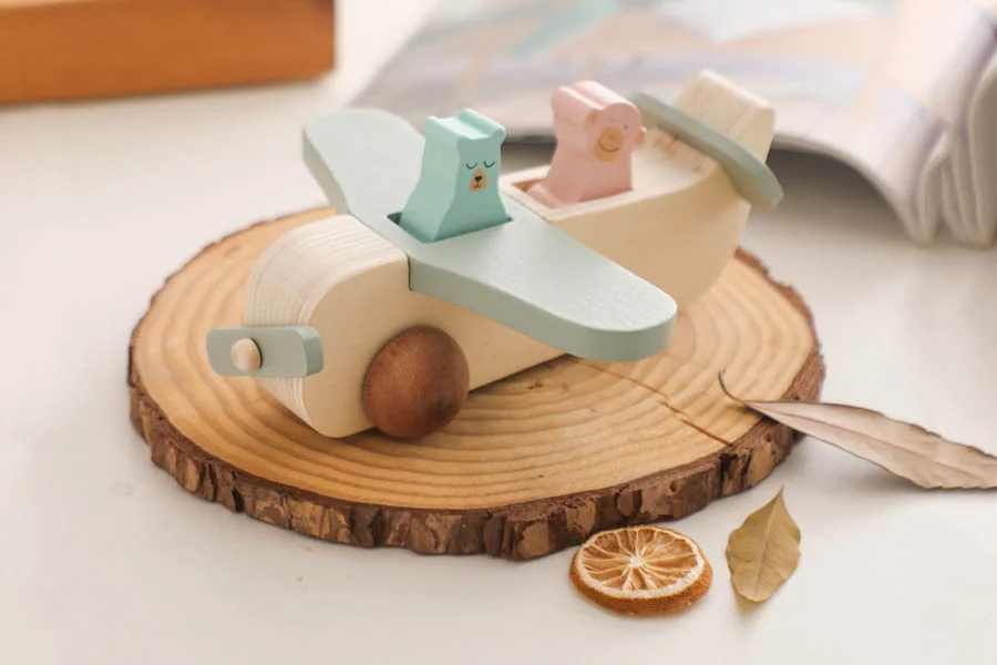 Eco-Friendly Wooden Baby Blocks