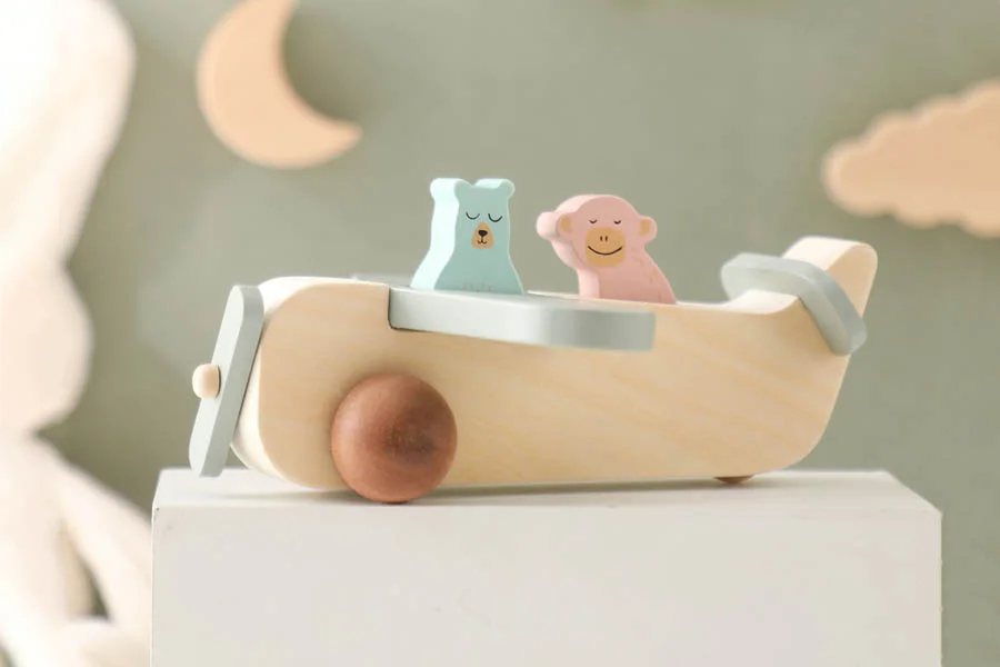 Eco-Friendly Wooden Baby Blocks