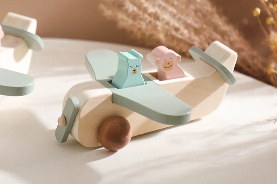 Eco-Friendly Wooden Baby Blocks